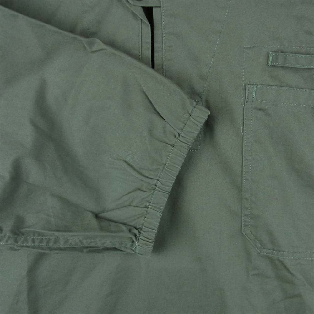 Engineered Garments エンジニアードガーメンツ FREAK'S STORE 別注 Military Skipper Pullover Shirt フリークスストア ミリタリー スキッパー プルオーバー シャツ カーキ系 M【中古】