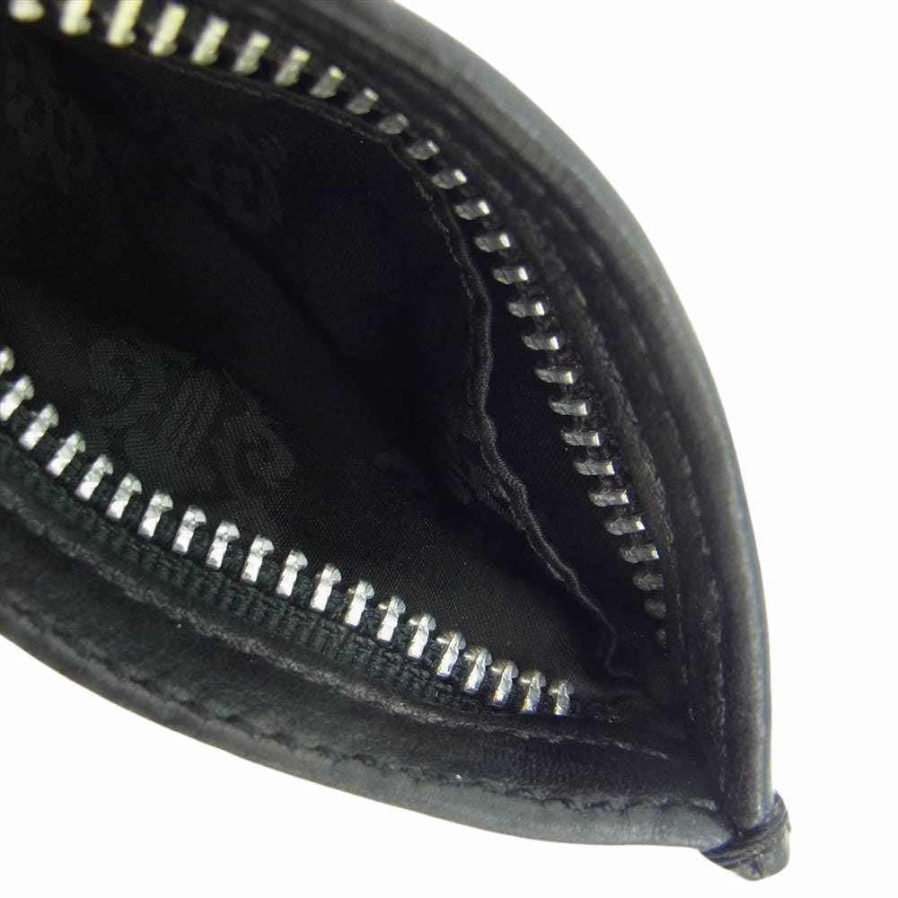 CHROME HEARTS クロムハーツ（原本無） ジッパー チェンジパース 3×4 コインケース 小銭入れ ブラック系【中古】