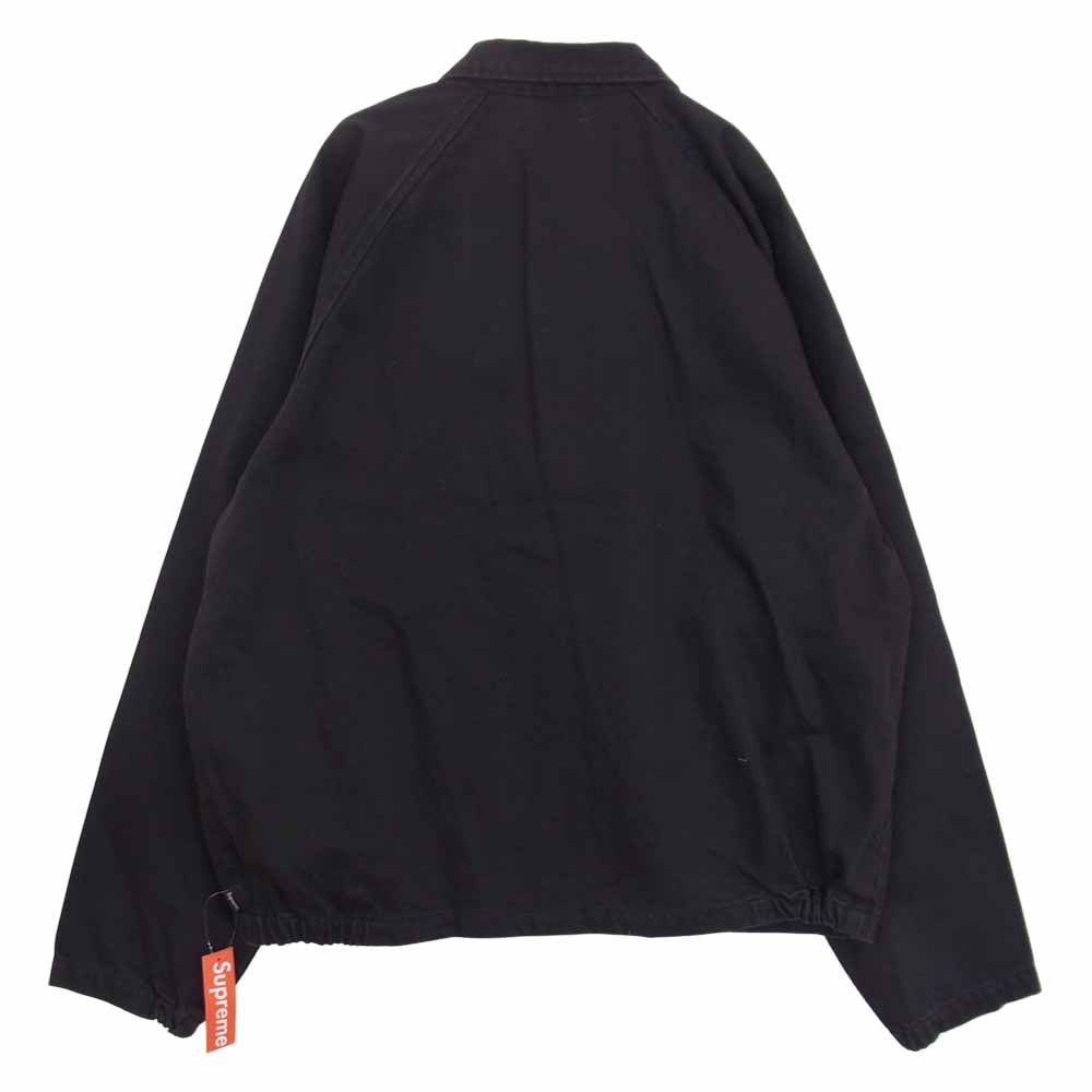 Supreme シュプリーム 18AW Snap Front Twill Jacket スナップ フロント ツイル デニム ジャケット ブラック系 M【極上美品】【中古】