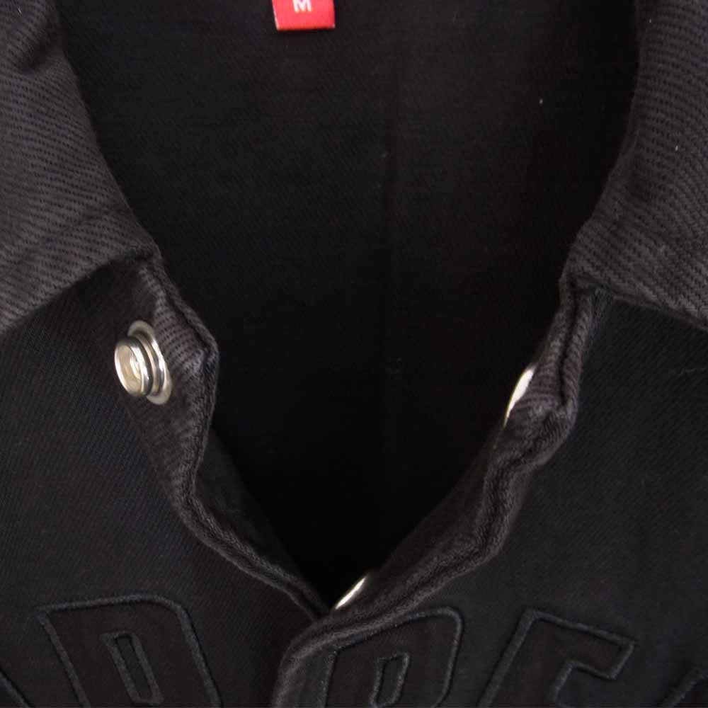 Supreme シュプリーム 18AW Snap Front Twill Jacket スナップ フロント ツイル デニム ジャケット ブラック系 M【極上美品】【中古】