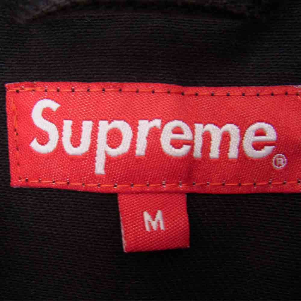 Supreme シュプリーム 18AW Snap Front Twill Jacket スナップ フロント ツイル デニム ジャケット ブラック系 M【極上美品】【中古】