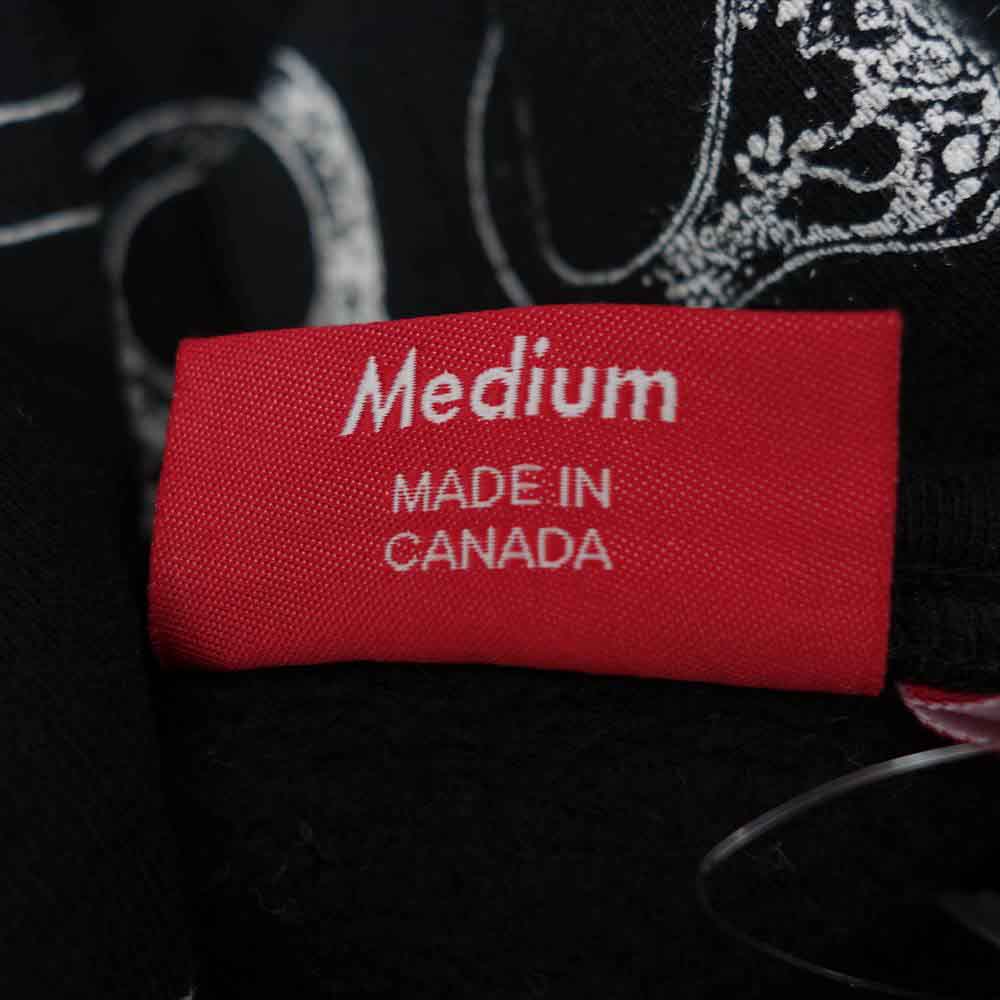 Supreme シュプリーム 17AW Handcuffs Hooded Sweatshirt ハンドカフス フーデッド スウェット シャツ ブラック系【極上美品】【中古】