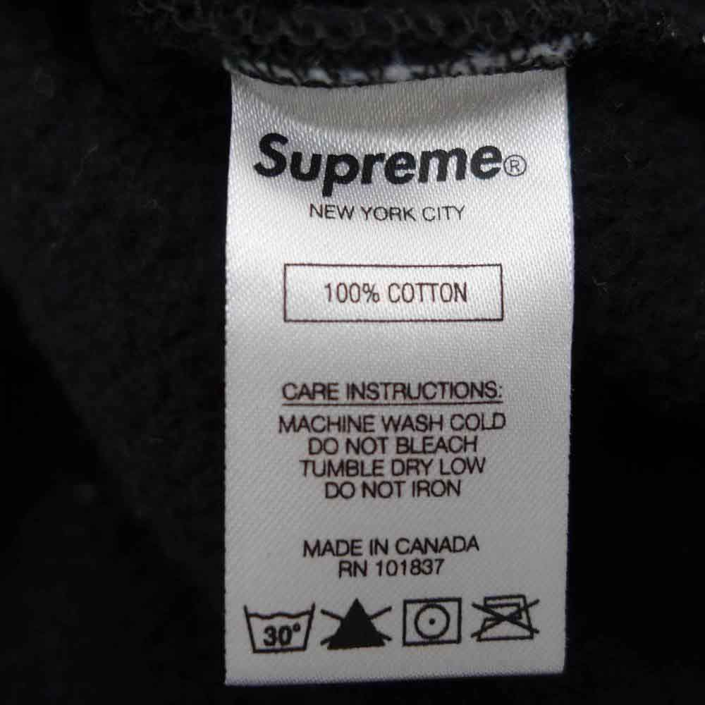 Supreme シュプリーム 17AW Handcuffs Hooded Sweatshirt ハンドカフス フーデッド スウェット シャツ ブラック系【極上美品】【中古】