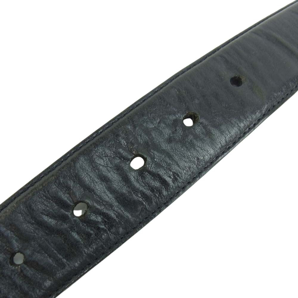 CHROME HEARTS クロムハーツ（原本無） 1.5 STRAP ベルトストラップ 1.5inch ブラック系 34【中古】