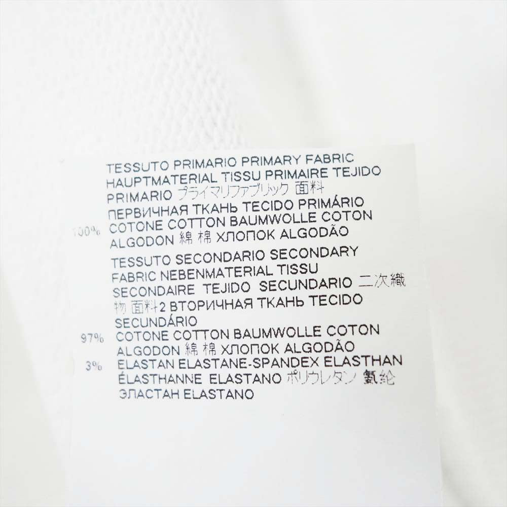 MAISON MARGIELA メゾンマルジェラ 10ライン マルジェラジャパンタグ 21SS S50GU0163 Numbers Logo カレンダーロゴ刺繍 プルオーバー パーカー ホワイト系 44【美品】【中古】