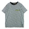 MONCLER モンクレール GENIUS ジーニアス fragment design フラグメントデザイン MAGLIA T-SHIRT 総柄 半袖 Tシャツ ブラック系 ホワイト系【中古】