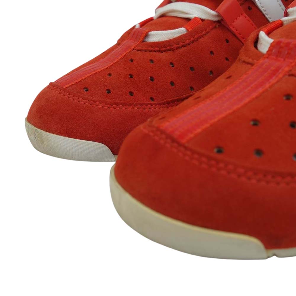 Yohji Yamamoto ヨウジヤマモト Y-3 G42630 BOXING ワイスリー ボクシング  ローカット スニーカー エンジ系 27.5cm【中古】