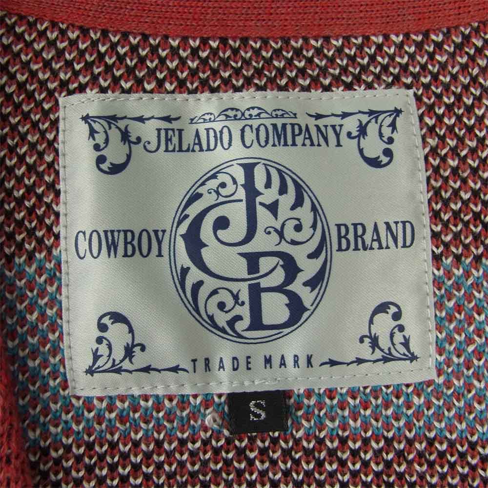 JELADO ジェラード Santa Fe Vest サンタフェ ベスト レッド エンジ系 S【美品】【中古】