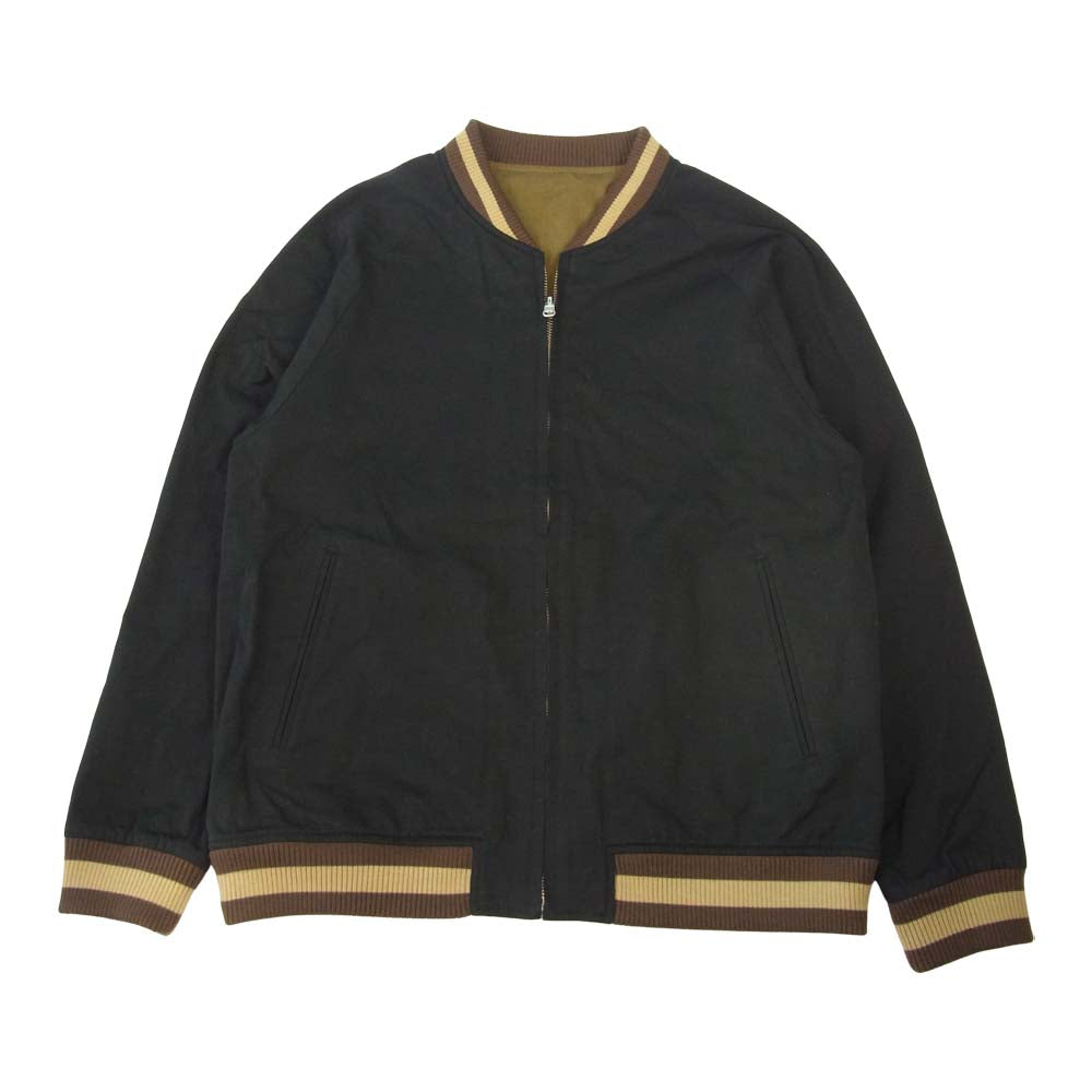 varde77 バルデセブンティセブン 19SS リバーシブル ジャケット ブラック系 ブラウン系 2【中古】