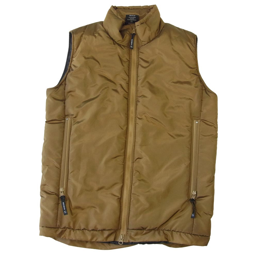 ビヨンド クロージング LEVEL7 PCU VEST レベル7 ベスト プリマロフト 中綿 ベスト ブラウン系 S【中古】