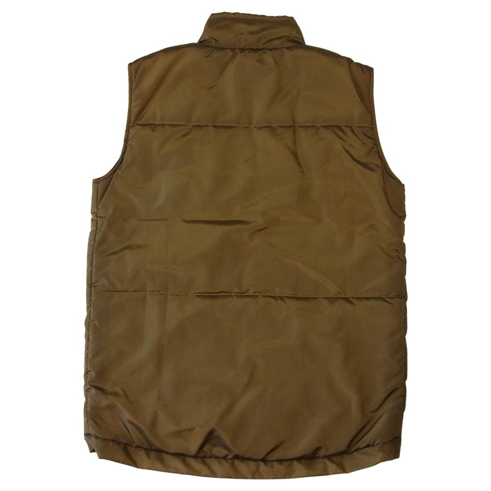 ビヨンド クロージング LEVEL7 PCU VEST レベル7 ベスト プリマロフト 中綿 ベスト ブラウン系 S【中古】