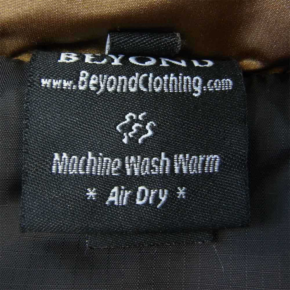 ビヨンド クロージング LEVEL7 PCU VEST レベル7 ベスト プリマロフト 中綿 ベスト ブラウン系 S【中古】