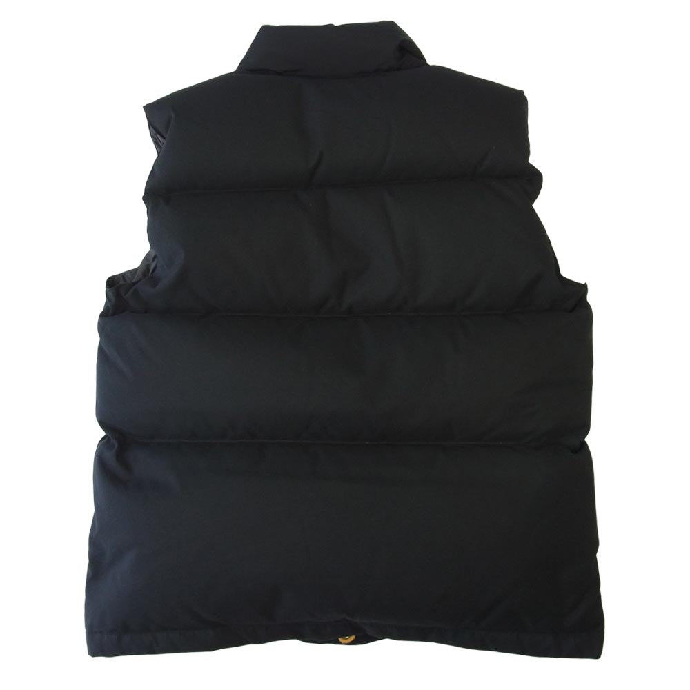 Crescent Down Works クレセントダウンワークス USA製 ITALIAN VEST 60/40 イタリアン ベスト ダウン ベスト ダークネイビー系 S【中古】