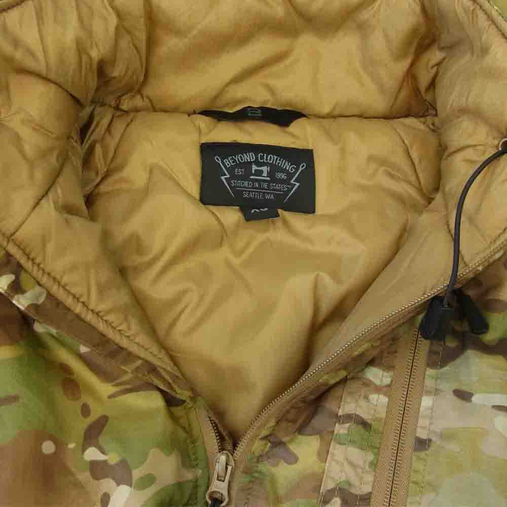 ビヨンド CLIMASHIELD A7 AXIOS COLD 中綿 ジャケット カモ カーキ系 XS【中古】