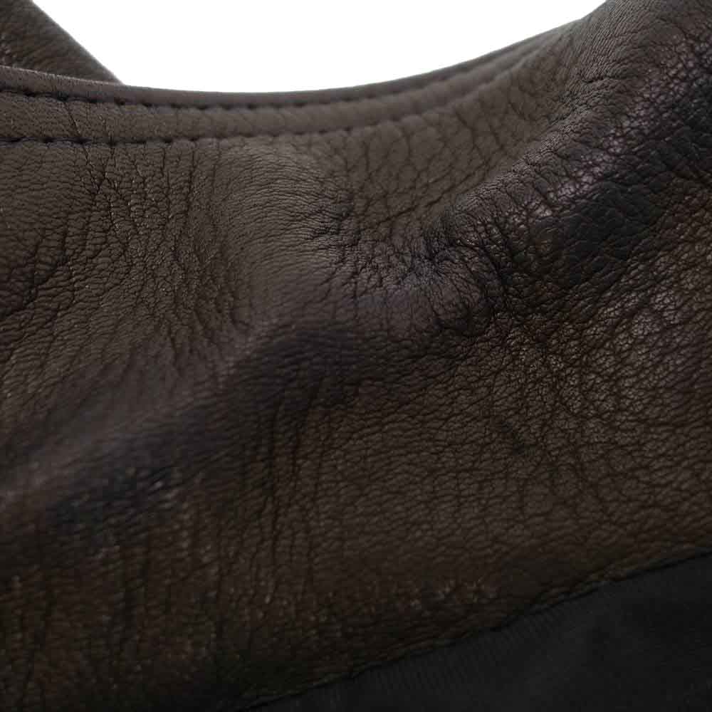 Lewis Leathers ルイスレザー 551T × THE REAL McCOY'S リアルマッコイズ Dominator ドミネーター ディアスキン タイトフィット ライダース ジャケット ブラウン系 40【美品】【中古】