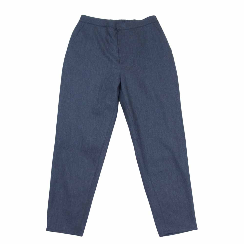 コルテッセ フランス製 ウール テーパード スラックスパンツ チャコール系 32【中古】