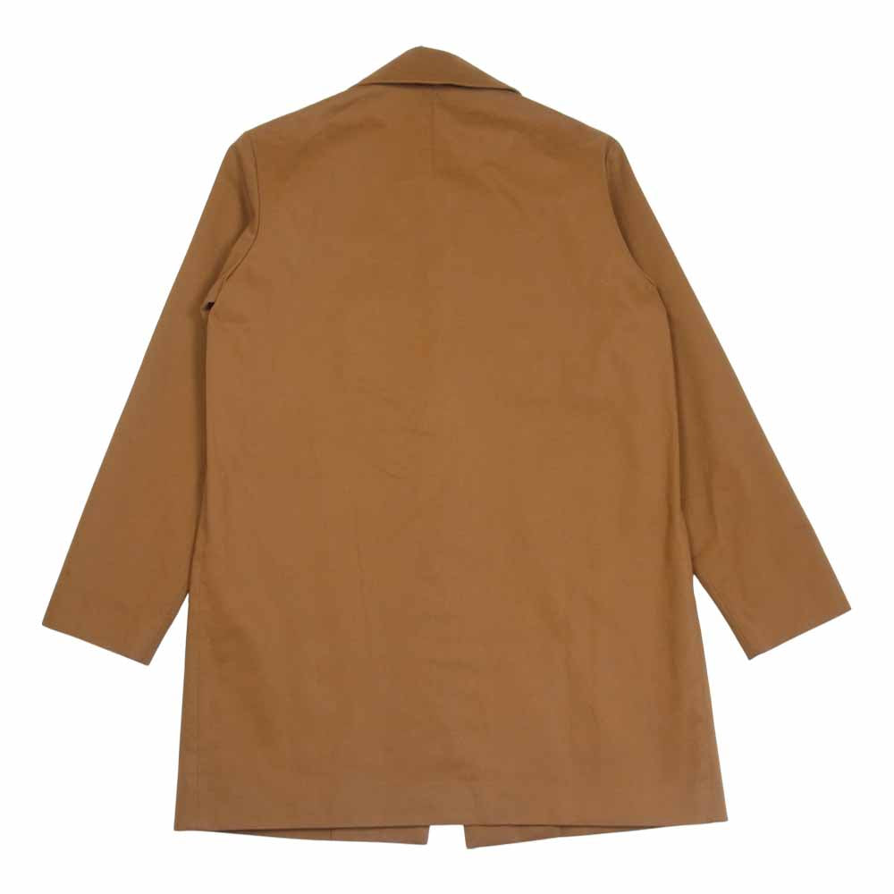 エドウィナホール EH37C-01-12 single overcoat 裏地キュプラ シングル オーバーコート ジャケット ブラウン系 S【中古】