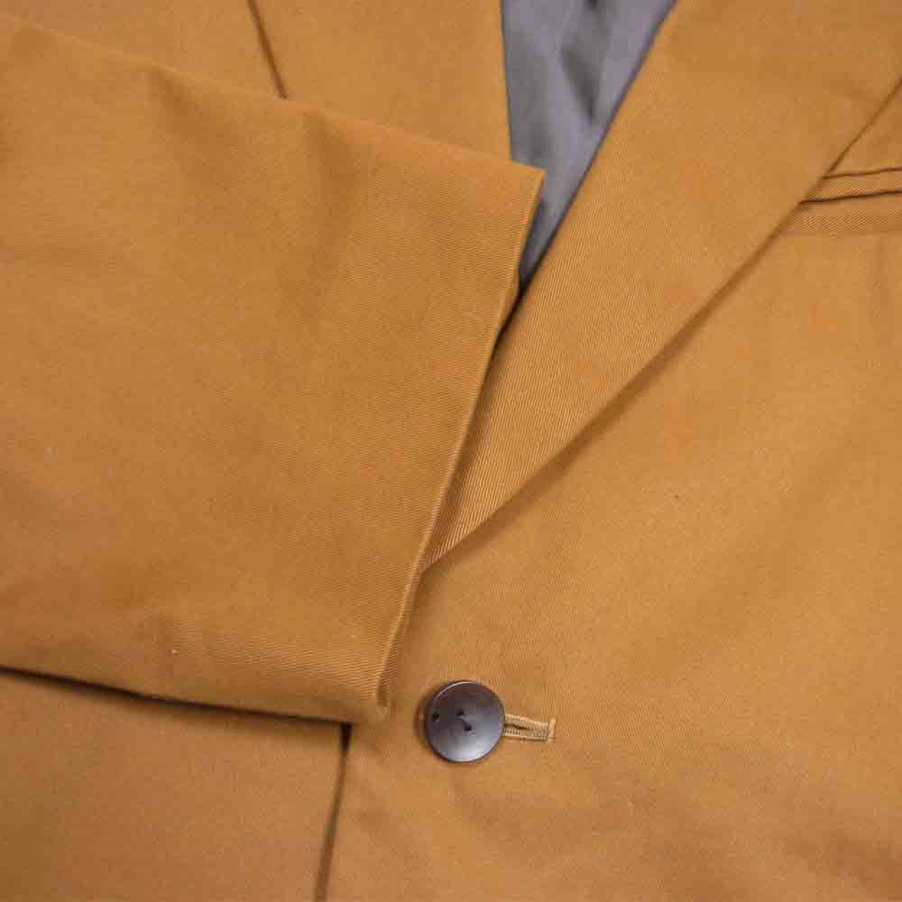 エドウィナホール EH37C-01-12 single overcoat 裏地キュプラ シングル オーバーコート ジャケット ブラウン系 S【中古】