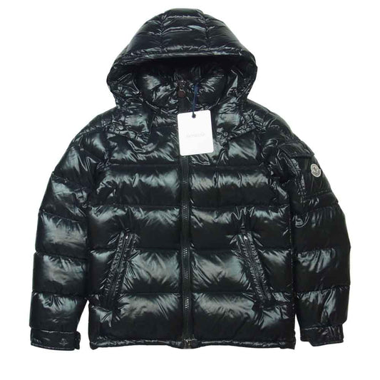 MONCLER モンクレール MAYA マヤ フード着脱 ダウン ジャケット ルーマニア製 ブラック系 00【中古】