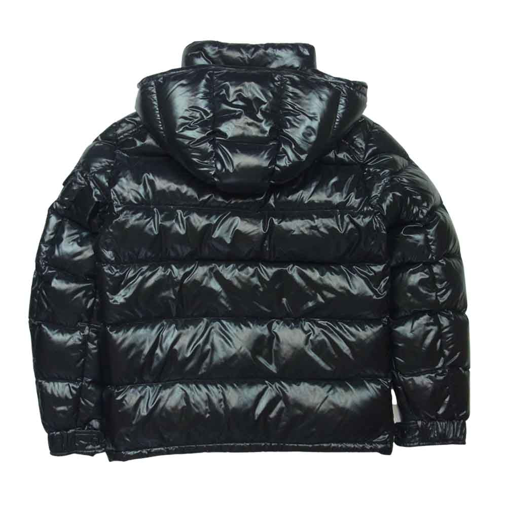 MONCLER モンクレール MAYA マヤ フード着脱 ダウン ジャケット ルーマニア製 ブラック系 00【中古】
