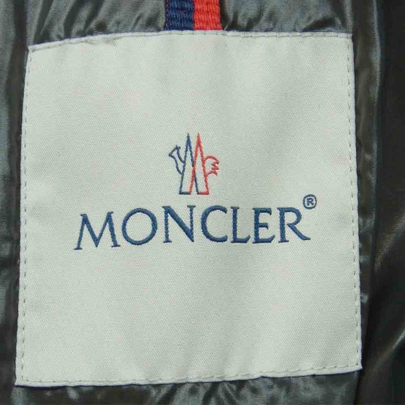 MONCLER モンクレール MAYA マヤ フード着脱 ダウン ジャケット ルーマニア製 ブラック系 00【中古】