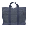 HERMES エルメス エールラインMM キャンバス トート バック ダークグレー系【中古】