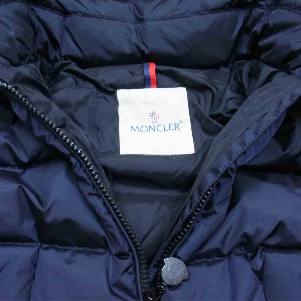 MONCLER モンクレール 国内正規品 CHARPAL シャーパル ダウン コート レディース ネイビー系【中古】