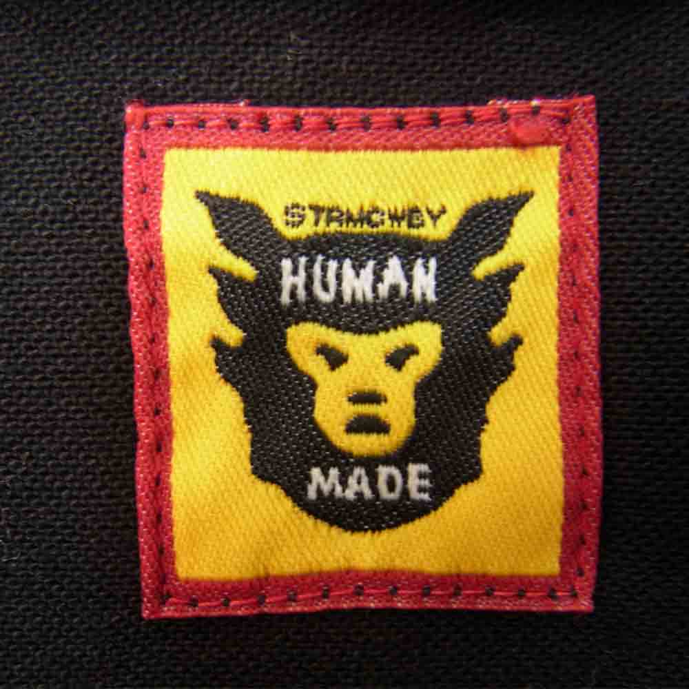 HUMAN MADE ヒューマンメイド WORK JACKET 犬刺繍 ワーク ジャケット ブラック系 S【中古】