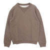 MAISON MARGIELA メゾンマルジェラ 50GP001025133 国内正規品 14ライン レザー エルボーパッチ クルーネック スウェット ブラウン系 46【中古】