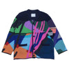 Sacai サカイ KAWS 21AW 21-02578M Jaqcuard Knit Cardigan カウズ ジャガード ニット カーディガン マルチカラー系 2【中古】