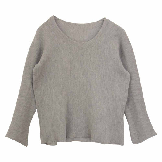 ISSEY MIYAKE イッセイミヤケ HAAT ハート HA73KJ317 ニット グレー系 2【中古】