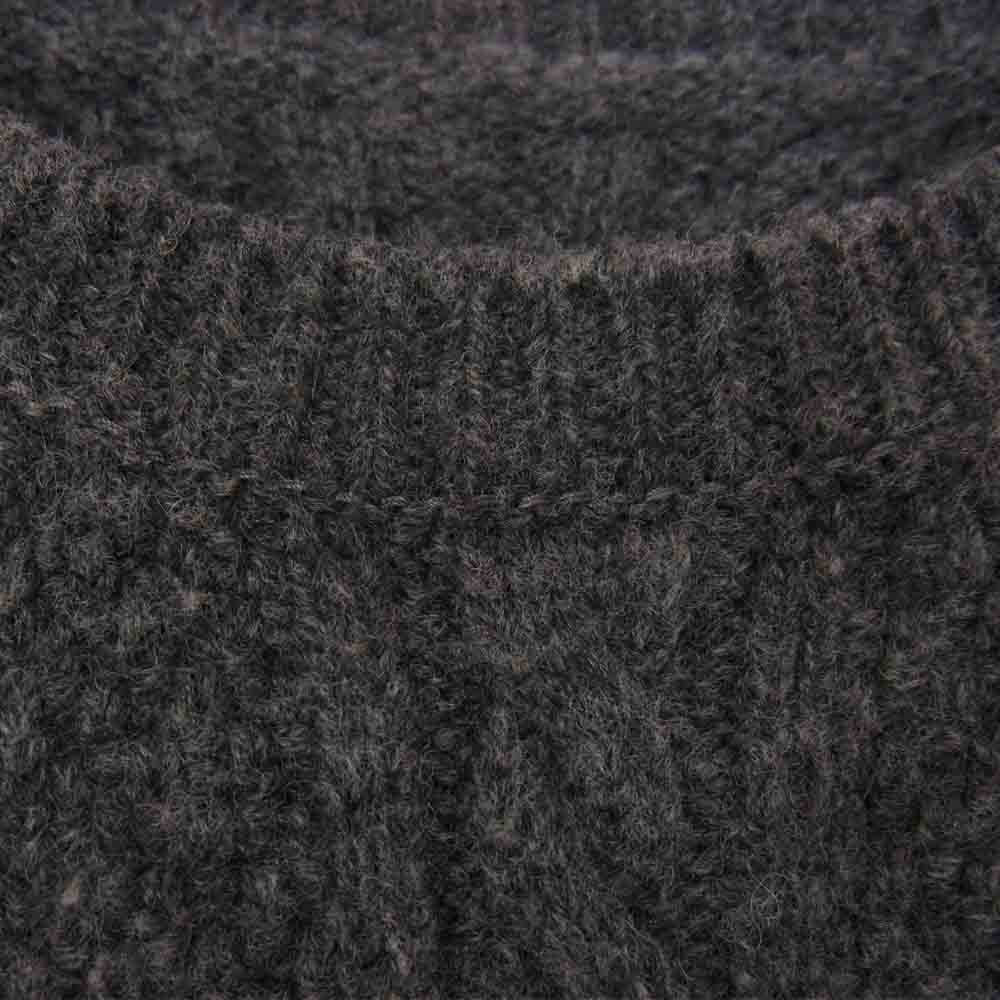 ISSEY MIYAKE イッセイミヤケ HAAT ハート HA63KJ351 アルパカ混 バイカラー ニット グレー系 2【中古】