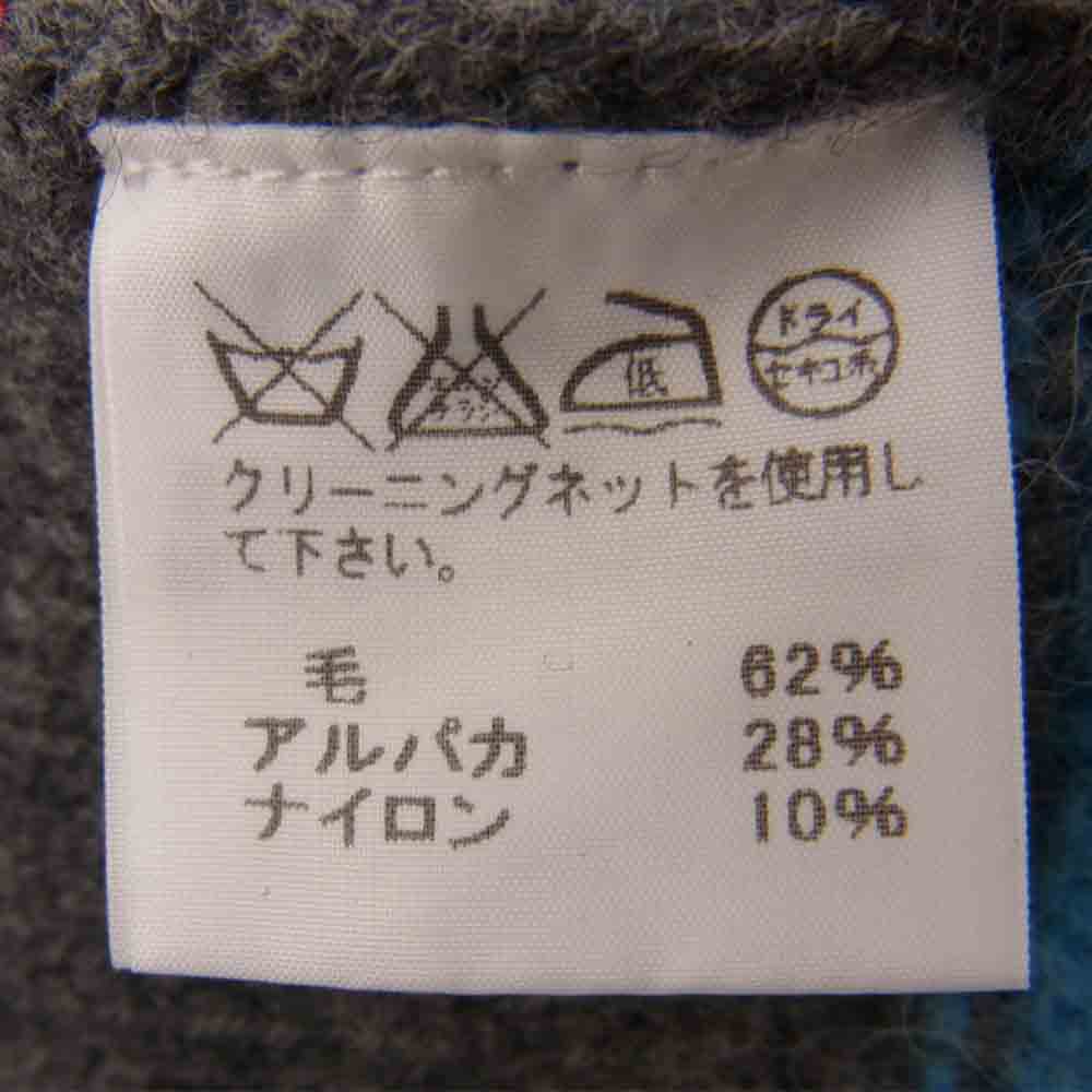 ISSEY MIYAKE イッセイミヤケ HAAT ハート HA63KJ351 アルパカ混 バイカラー ニット グレー系 2【中古】