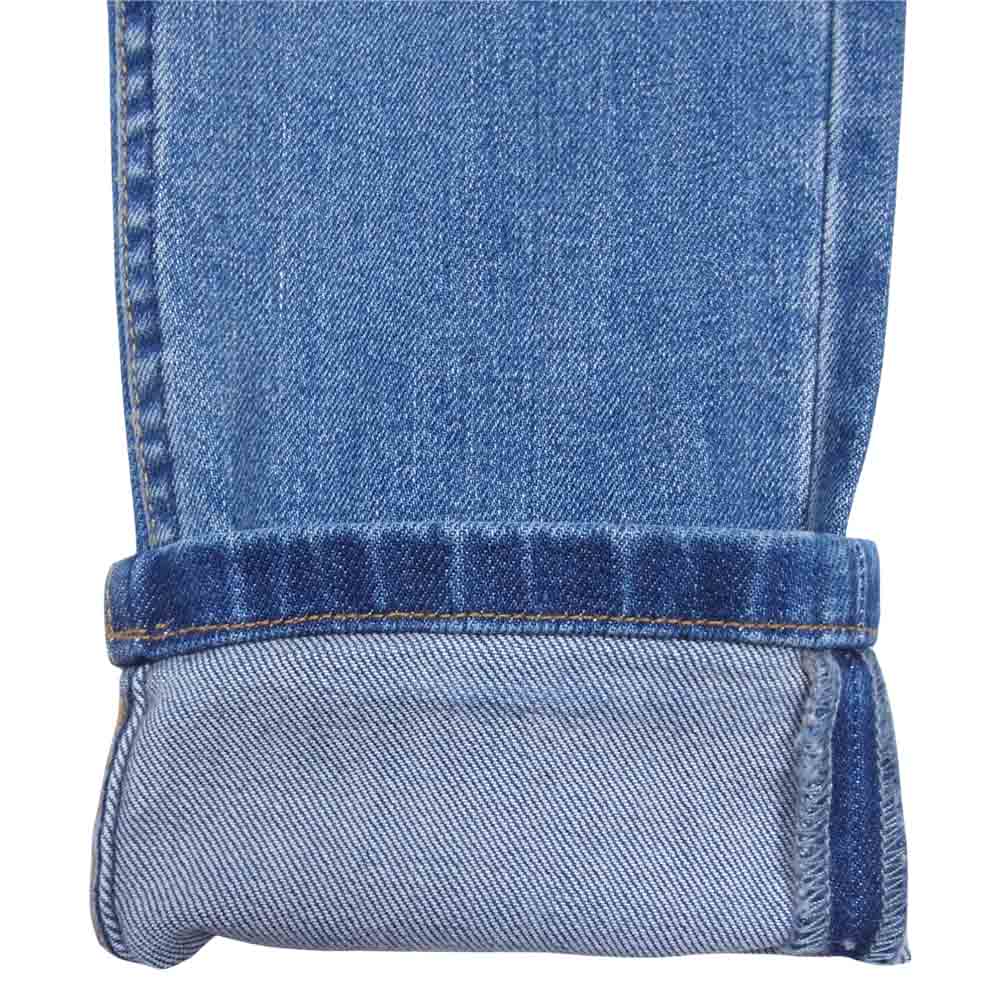 A.P.C. アーペーセー PETIT NEW STANDARD プチニュースタンダード ストレッチ ボタンフライ デニム パンツ インディゴブルー系 28【中古】