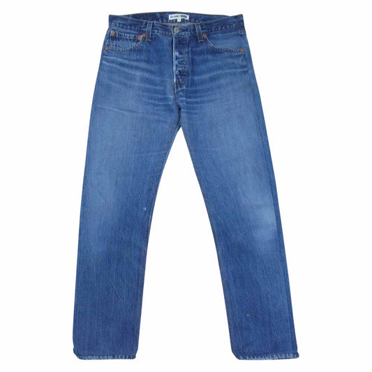 Levi's リーバイス RE DONE リダン ダメージ加工 ボタンフライ デニム パンツ インディゴブルー系 29【中古】