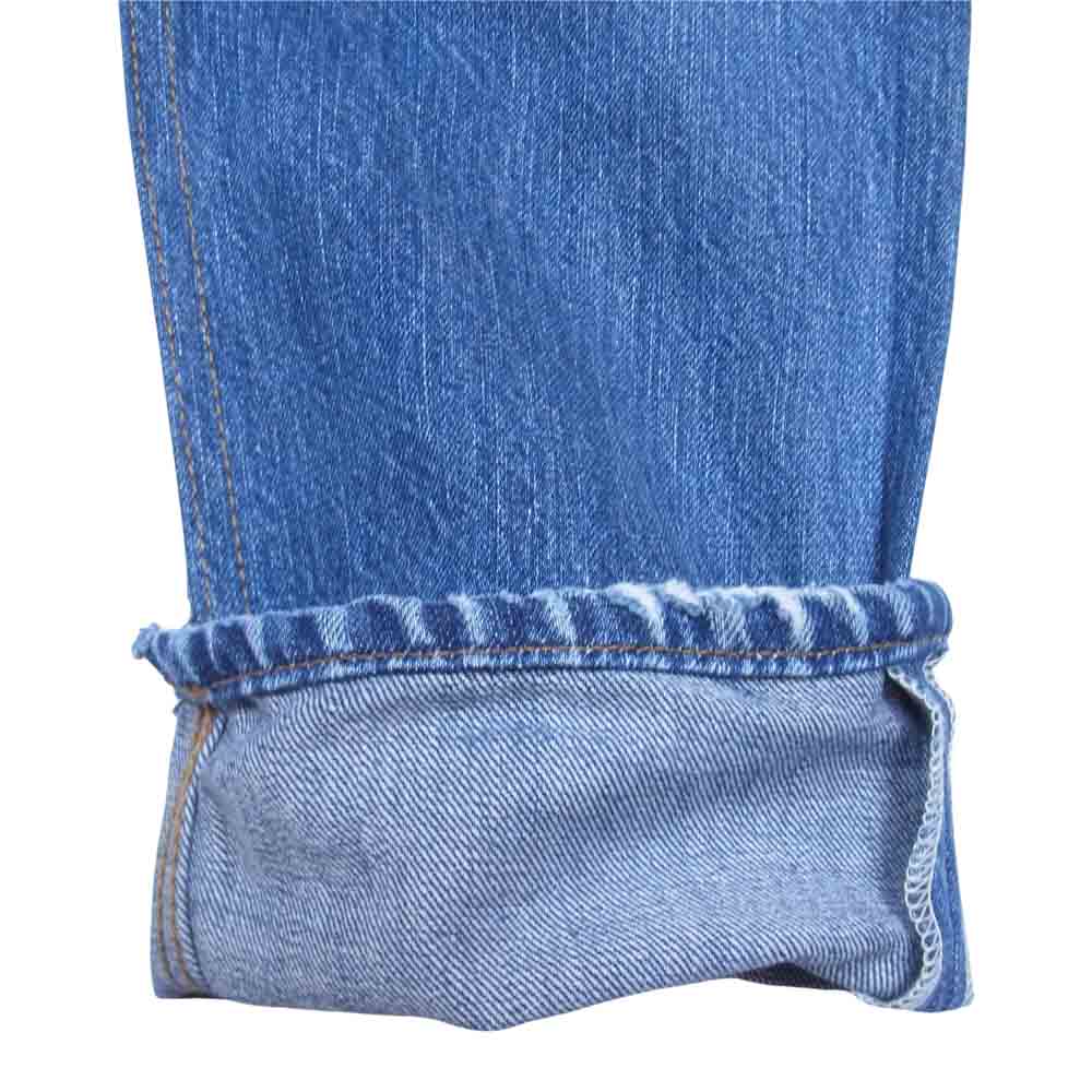 Levi's リーバイス RE DONE リダン ダメージ加工 ボタンフライ デニム パンツ インディゴブルー系 29【中古】