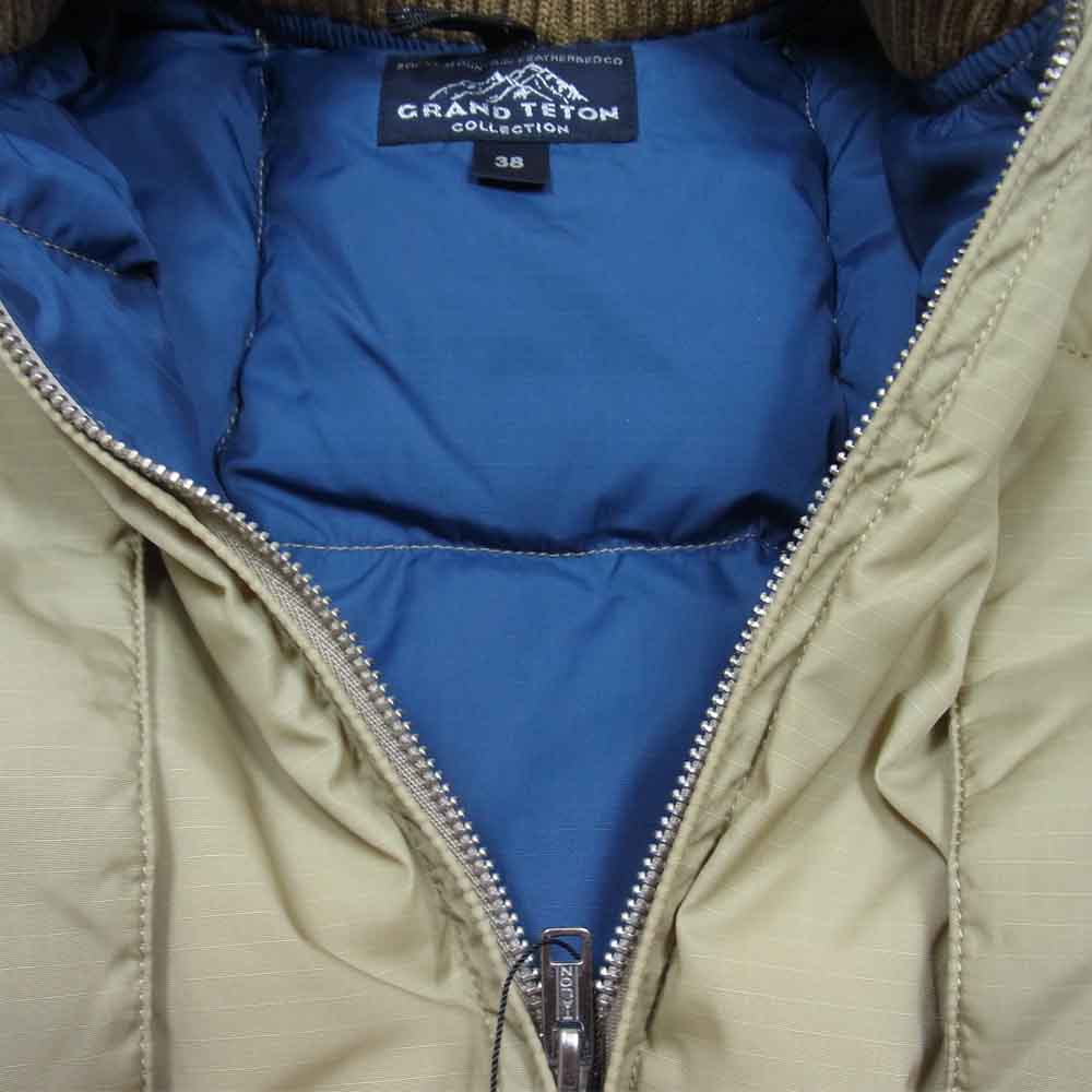 ロッキーマウンテン 250-202-02 GT DOWN JACKET キルティング ダウン ジャケット ベージュ系 38【新古品】【未使用】【中古】