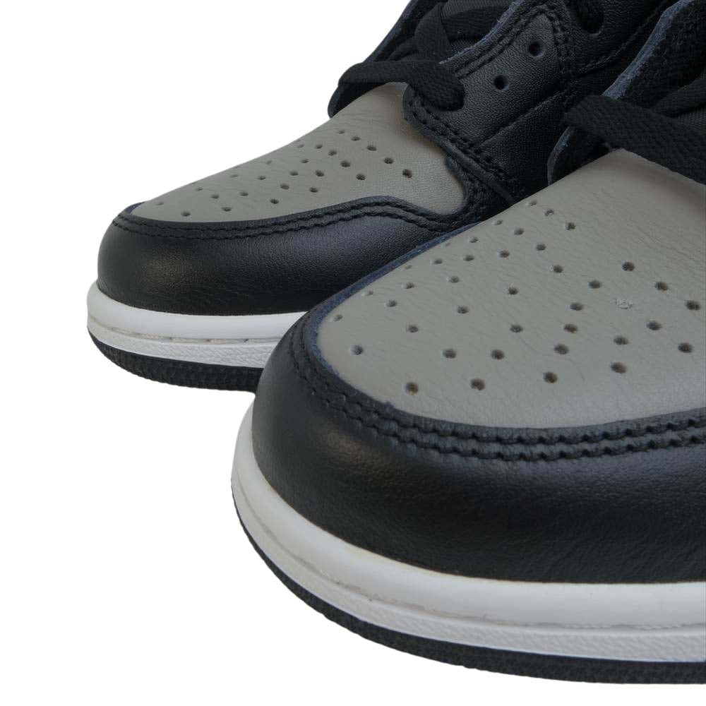 NIKE ナイキ 555088-013 AIR JORDAN 1 エア ジョーダン 1 RETRO HIGH OG レトロ ハイ オリジナル シャドー スニーカー グレー系 26cm【新古品】【未使用】【中古】