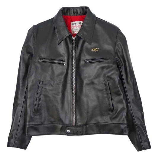 Lewis Leathers ルイスレザー 551T DOMINATOR TIGHT FIT HORSEHIDE ドミネーター タイトフィット ホースハイド ライダース ジャケット ブラック系 42【美品】【中古】