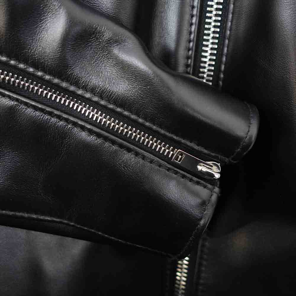 Lewis Leathers ルイスレザー 551T DOMINATOR TIGHT FIT HORSEHIDE ドミネーター タイトフィット ホースハイド ライダース ジャケット ブラック系 42【美品】【中古】