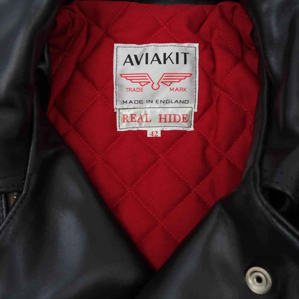 Lewis Leathers ルイスレザー 441T CYCLONE TIGHT FIT HORSEHIDE サイクロンタイトフィットホースハイド ライダース ジャケット ベージュZIPテープ ブラック系 42【美品】【中古】
