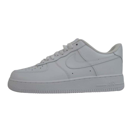NIKE ナイキ 315122-111 黒タグ付き WMNS AIR FORCE 1 '07 LOW エア フォース ワン 07 ロー スニーカー ホワイト系 26.5cm【新古品】【未使用】【中古】