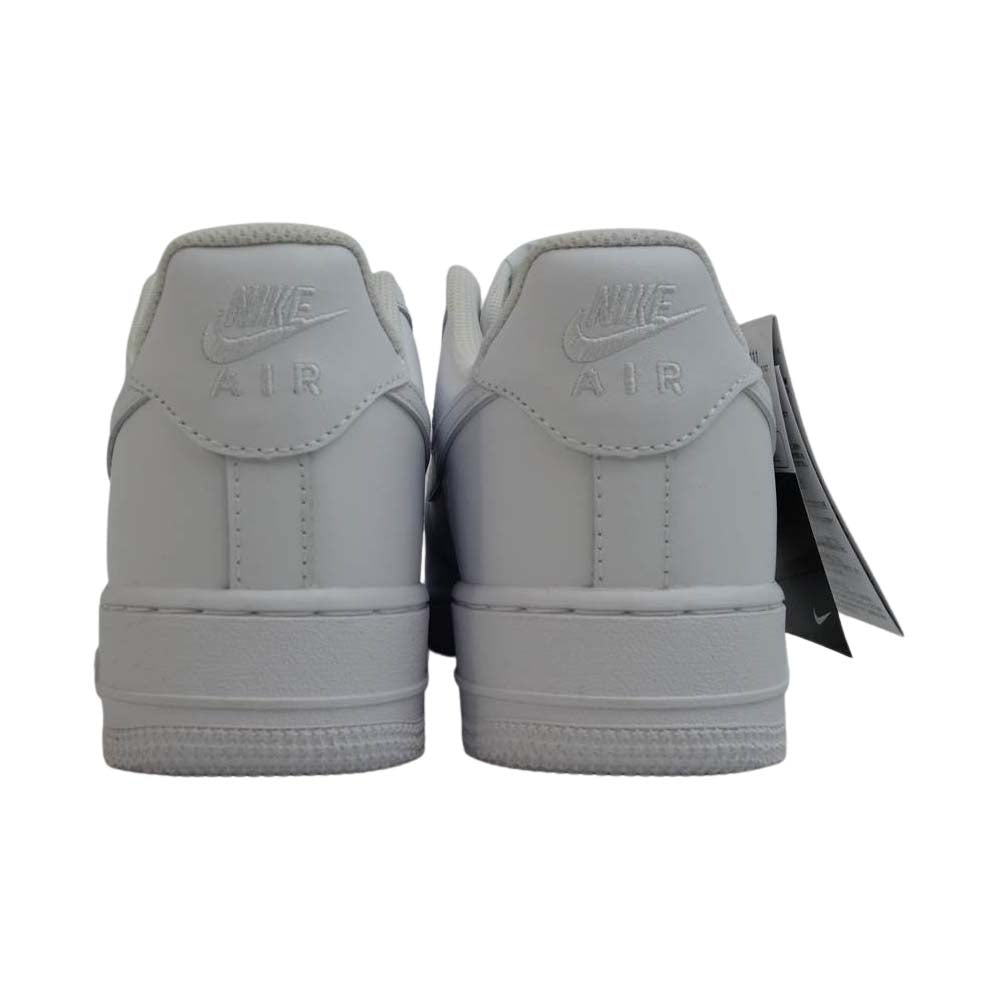 NIKE ナイキ 315122-111 黒タグ付き WMNS AIR FORCE 1 '07 LOW エア フォース ワン 07 ロー スニーカー ホワイト系 26.5cm【新古品】【未使用】【中古】