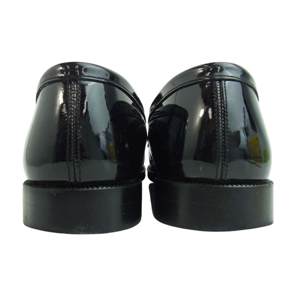 junhashimoto ジュンハシモト 111161 × FOOTSTOCK フットストック コイン ローファー ブラック系 3【中古】