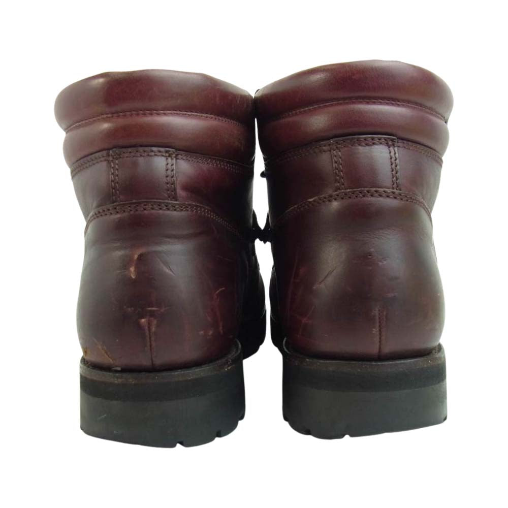 junhashimoto ジュンハシモト S22 マウンテン トレッキング レザー ブーツ ダークブラウン系 41【中古】