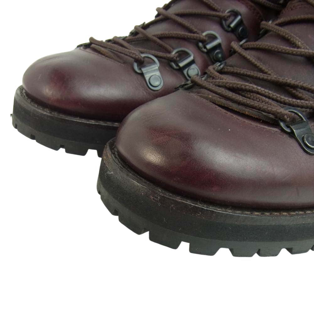 junhashimoto ジュンハシモト S22 マウンテン トレッキング レザー ブーツ ダークブラウン系 41【中古】