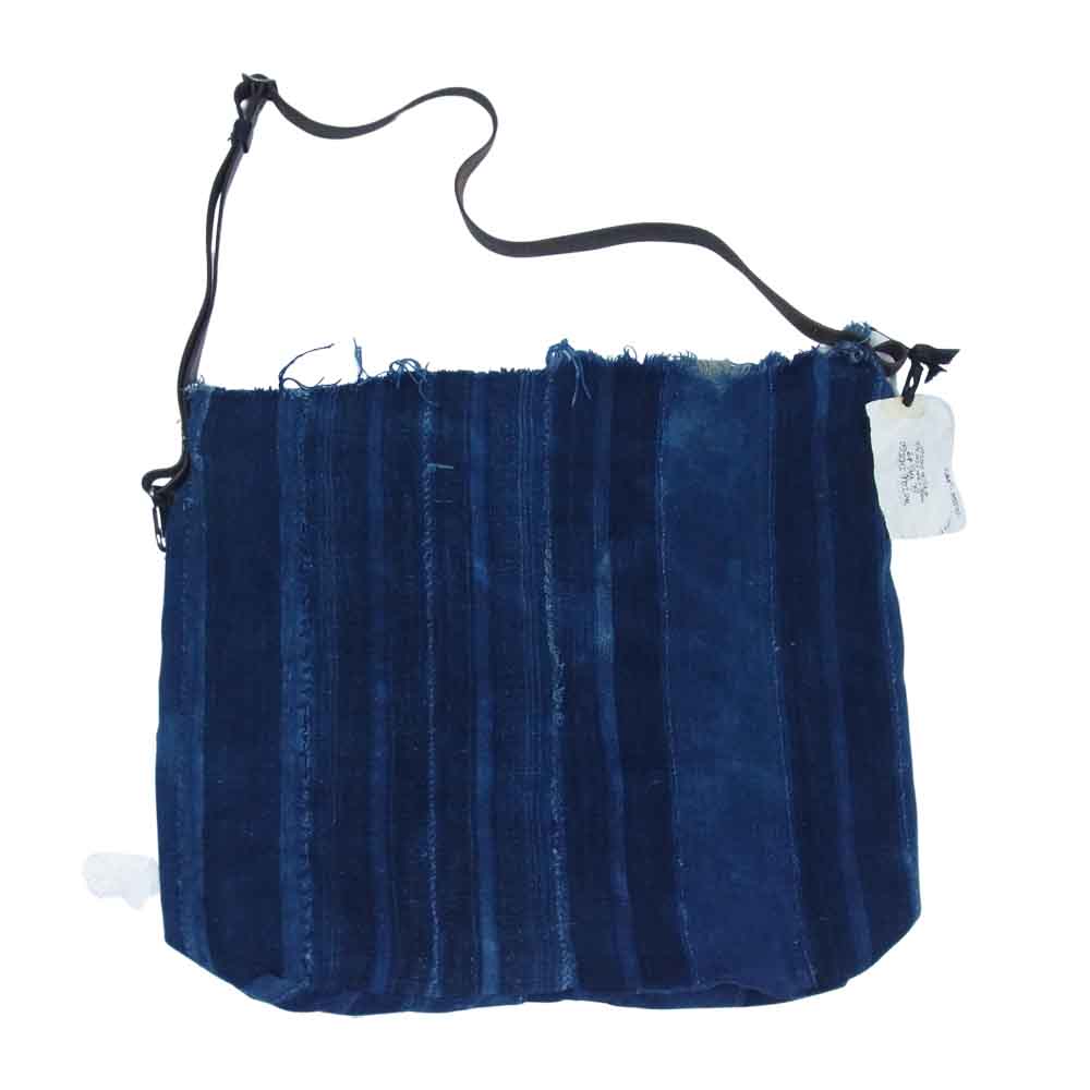 グレッグ ローレン ANTIQUE INDIGO GL BAG アンティーク インディゴ ダメージ加工 バッグ インディゴブルー系【極上美品】【中古】
