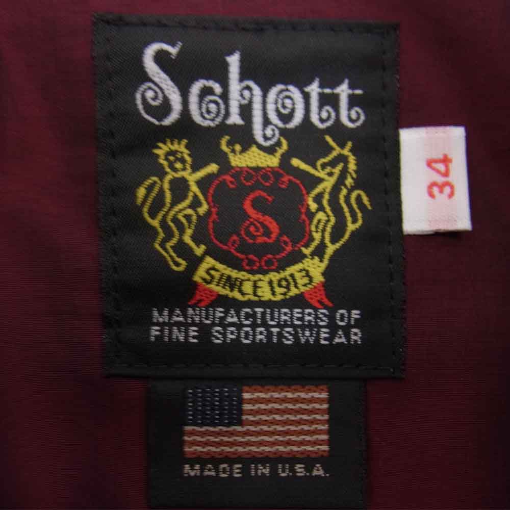 schott ショット 7009 641XX シングル レザー ライダース ジャケット ブラック系 34【中古】