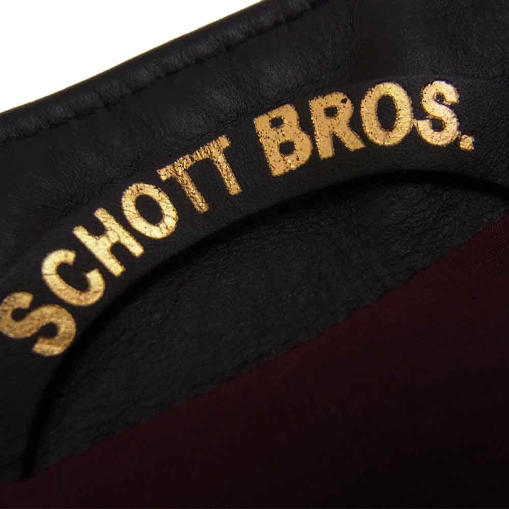 schott ショット 7009 641XX シングル レザー ライダース ジャケット ブラック系 34【中古】