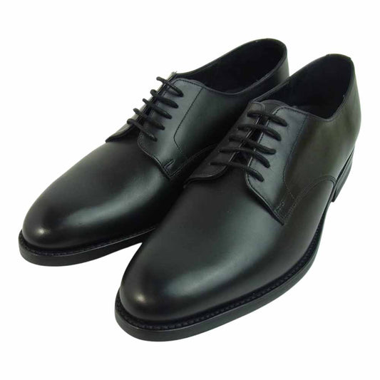 バーカー 4476DW10 DERBY ダービー ダイナイトソール ブラックカーフ ビジネス シューズ UK7.5 ブラック系 UK7.5【極上美品】【中古】